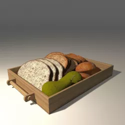 bread 3D model