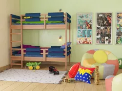 Bunk bed 3D model
