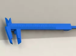 Calipers - 1/16in increments 6in long"