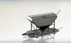 cement powder bin