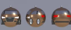 Christmas tree decoration ball