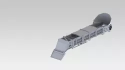 conveyor for metal scrap