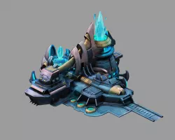 Crystal - Resource Room 3D model
