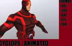 Cyclops Modern Low-poly  3D model