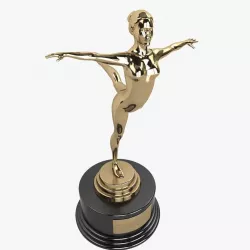 Dance Trophy 3D model