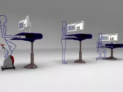 Desk & Cyclette