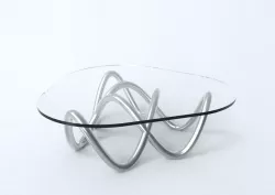 double frame TREFOIL KNOT coffee table