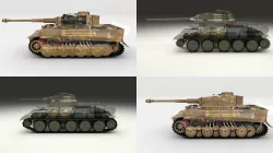 Eastern Front Armor Pack with Interior and Engine Bay v1 3D model