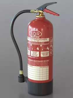 Fire Extinguisher 3D model
