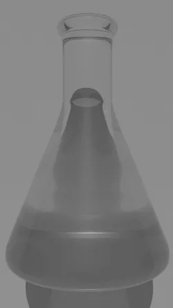 Free PBR Conical flask 3D model
