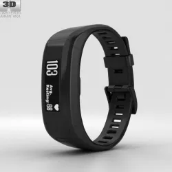 Garmin Vivosmart HR Black 3D model