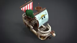 Going Merry Low-poly  3D model