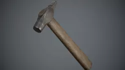 Hammer Iron USSR Low-poly  3D model