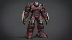 Hulk Buster Low-poly  3D model