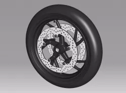 Husqvarna Nuda 900R - Front wheel