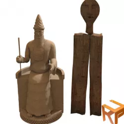 Idols 3D model