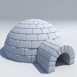 Igloo 3D model