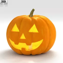 Jack-o-Lantern Halloween 3D model