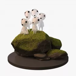 Kodama Spirits Mononoke 3D model