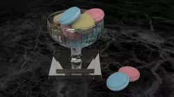 Macarons 3D model