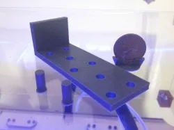 Magnetic Knife Strip Template