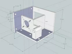 Maxifab Z Base Motor Bracket - V2