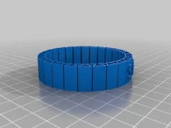 My Customized flexible name bracelet