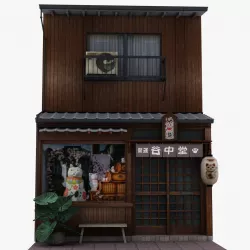 Neko Shop Tokyo Low-poly  3D model