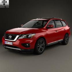 Nissan Pathfinder 2017 3D model