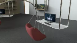 Office desk - NO LEGS ON THE FLOOR