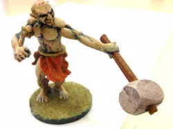 Orc with Club Miniature