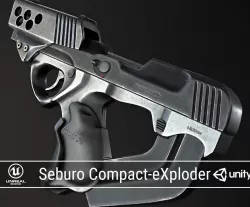 PBR Seburo Compact-eXploder Low-poly  3D model