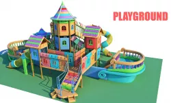 Playground Toys 3D model
