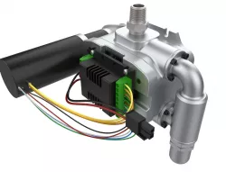 Positive Displacement Pump with Relief Valve 3D model