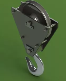 pulley block assembly exploded