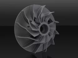 Radial Compressor Impeller