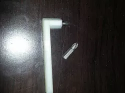 Right Angle Bit Holder for Screwing in Tight Spaces