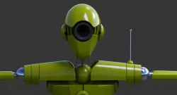 robot 7 3D model