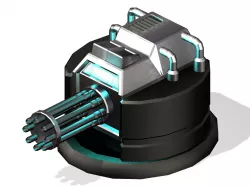 Satellite City Objects - Battery 17 3D model
