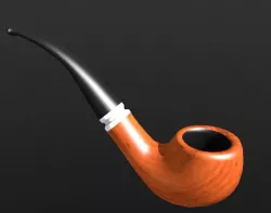 smoking pipe 3D model