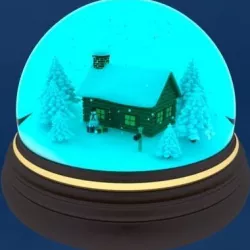 Snow Globe 3D model