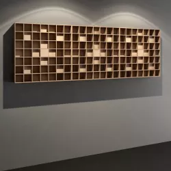 Spektrum Diffuser - recording studio wall panel 3D model