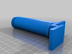 Spool Holder to fit Jet -ABS (Grey) part # 175ABSgrey1kgAMZ on Replicator 2