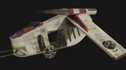 Star Wars - LAAT Low-poly  3D model