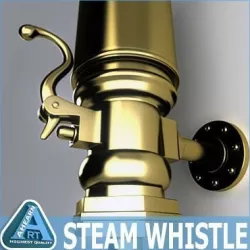 Steam Whistle 3D model