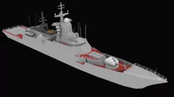 Steregushchiy class corvette 3D model