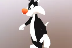 Sylvester Low-poly  3D model