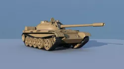 T-54 or T-55 3D model