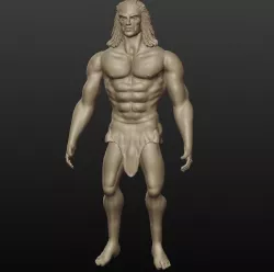 tarzan the ape man  3D model