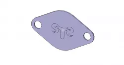 TDI SDI Volkswagen Audi EGR closure plate 028 series engine
